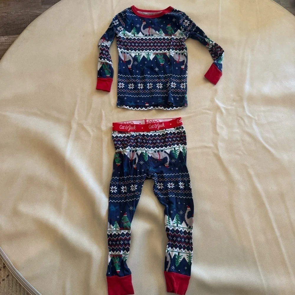 Bundle of Burt bees and wondershop christmas pajamas